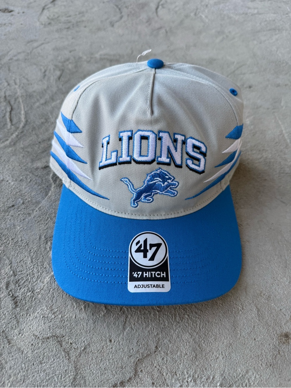Detroit Lions Diamond Cut Snapback